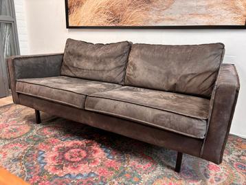 Antraciet Woood bank 2,5 zits beschikbaar voor biedingen