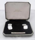 Vintage Manchetknopen parelmoer, van Sophos (7665-56), Sieraden, Tassen en Uiterlijk, Manchetknopen, Ophalen, Zo goed als nieuw