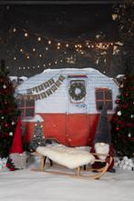 Vinyl achtergrond in kerst sfeer voor fotostudio, Audio, Tv en Foto, Fotografie | Fotostudio en Toebehoren, Ophalen, Zo goed als nieuw