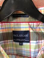 Paul Stuart 100% Katoen overhemd korte mouw Mt M, Ophalen of Verzenden, Zo goed als nieuw