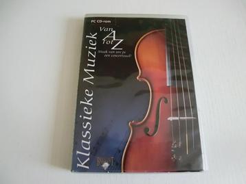 Klassieke Muziek Van A tot Z PC CD-ROM beschikbaar voor biedingen