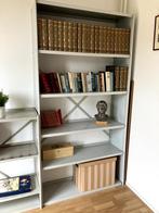 Stalen boekenkast, vintage, Ophalen, Met plank(en), Gebruikt, 50 tot 100 cm
