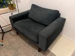 Loveseat Torino NOUS Living groen, Huis en Inrichting, Ophalen, Eenpersoons, 75 tot 100 cm, Zo goed als nieuw