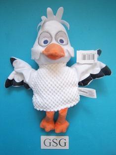 Juffrouw Ooievaar handpop nr. 831226-20, Ophalen of Verzenden, Nieuw, Jongen of Meisje