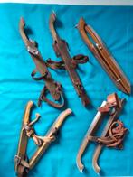 4 paar oude houten schaatsen, Antiek en Kunst, Curiosa en Brocante, Ophalen of Verzenden