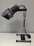 Verschroomde bureaulamp, postmodern van Robert Sonneman, Mid century, Ophalen of Verzenden, Zo goed als nieuw, Metaal