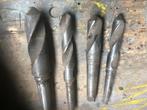 4 x conische boor, Verzenden, Gebruikt