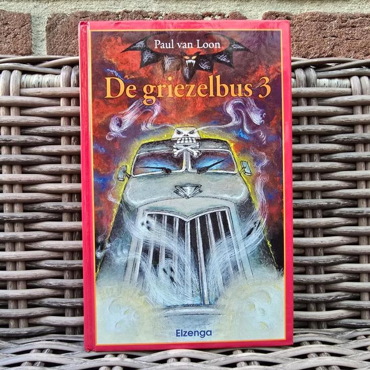 Halloween tip!👻 De Griezelbus 3 - Paul van Loon, Boeken, Kinderboeken | Jeugd | 10 tot 12 jaar, Zo goed als nieuw, Ophalen of Verzenden