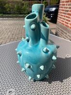 Luimes & Luimes CARAPA 8-2 BLUE vaas, 25cm/875gram, Blauw, Aardewerk of Porselein, Nieuw, Ophalen of Verzenden