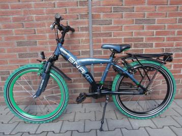 ALS NIEUW! Loekie Snake 22 inch, 3 versnellingen blauw-groen beschikbaar voor biedingen