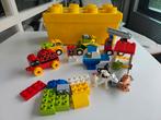 LEGO Duplo met opbergbox, Ophalen of Verzenden, Zo goed als nieuw