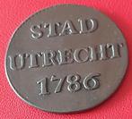 duit Utrecht 1786 prachtige duit, Ophalen of Verzenden, Vóór koninkrijk, Overige waardes, Losse munt