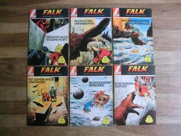 6 classics uit de Falk, Ridder zonder vrees en blaam reeks beschikbaar voor biedingen