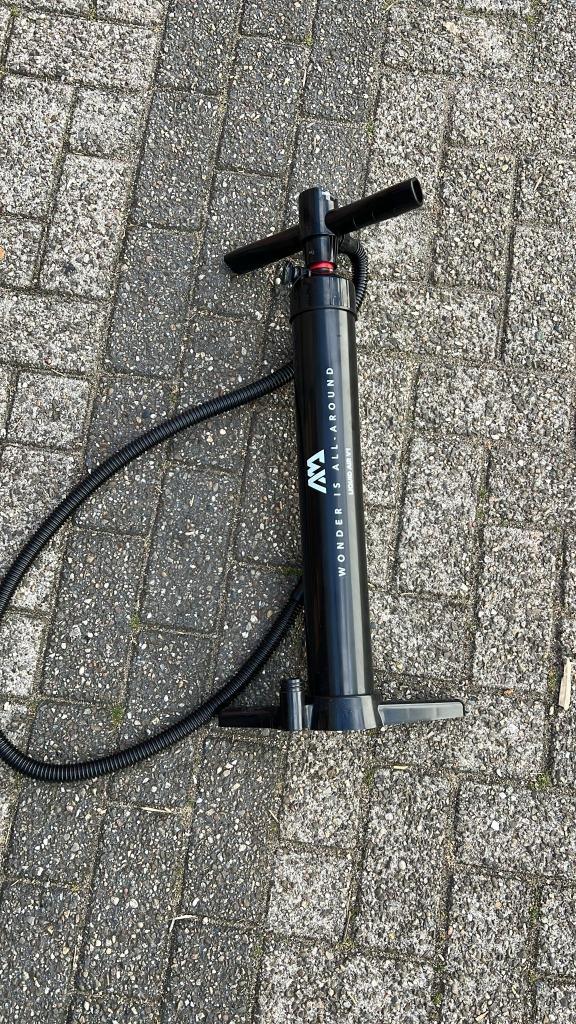 Aqua Marina Liquid Air V1 Double Action Handpomp, Watersport en Boten, Suppen, Zo goed als nieuw, SUP-accessoire, Ophalen of Verzenden