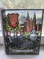 steyl zangvereniging vriendenkring glas in lood eeuwfeest, Ophalen of Verzenden