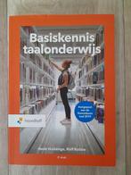 Basiskennis Taalonderwijs, Boeken, Zo goed als nieuw, Henk Huizenga; Rolf Robbe, Beta, HBO