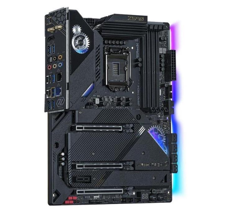 Asrock Z590 Taichi LGA1200, Computers en Software, Moederborden, Zo goed als nieuw, Intel, DDR4, Ophalen of Verzenden