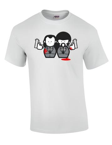 T Shirt Pulp Fiction Cartoon  beschikbaar voor biedingen