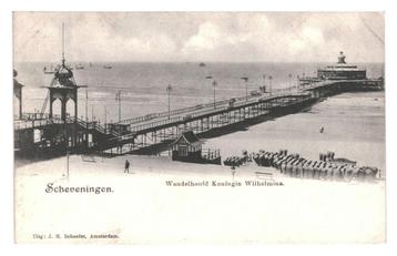 981249 Scheveningen Wandelhoofd Nette oude kaart onbeschreve beschikbaar voor biedingen