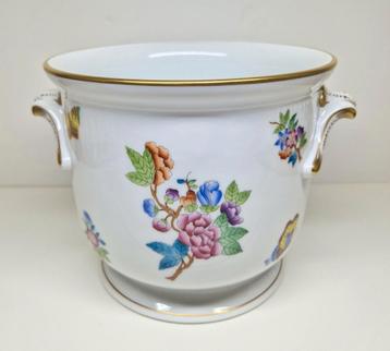 Herend Hongarije Queen Victoria VBO decor cachepot, no2. beschikbaar voor biedingen