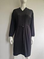 Joline Jolink jurk met V-hals. Maat M. Zwart., Kleding | Dames, Nijmegen, Zwart, Verhip-vintage.nl, Ophalen of Verzenden