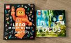 Lego boeken - Minifigure A Visual History en In Focus, Ophalen of Verzenden, Zo goed als nieuw, Complete set, Lego