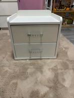 Witte Commode / Kast met Lades, Minder dan 75 cm, Zo goed als nieuw, Commode, Ophalen