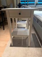 2 Nachtkastje met lade - Wit hemnes, Minder dan 45 cm, Zo goed als nieuw, Hout, 55 tot 70 cm