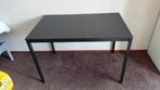 Zwarte houten eettafel - 111x76x74 cm, Ophalen, Gebruikt, 100 tot 150 cm, Tot twee personen