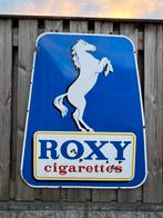 Oude Roxy Cigarettes Emaille Reclamebord, Ophalen
