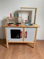 Kinderkeuken met Keukengerei, Ophalen, Zo goed als nieuw, Hout, Speelkeuken
