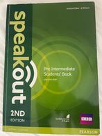 Speakout pre intermediate students book with dvd 2nd edition, Engels, Ophalen of Verzenden, Overige niveaus, Zo goed als nieuw