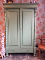Prachtige Brocante meidenkast, Huis en Inrichting, Kasten | Kledingkasten, Ophalen, Gebruikt, 100 tot 150 cm, Met lade(s)