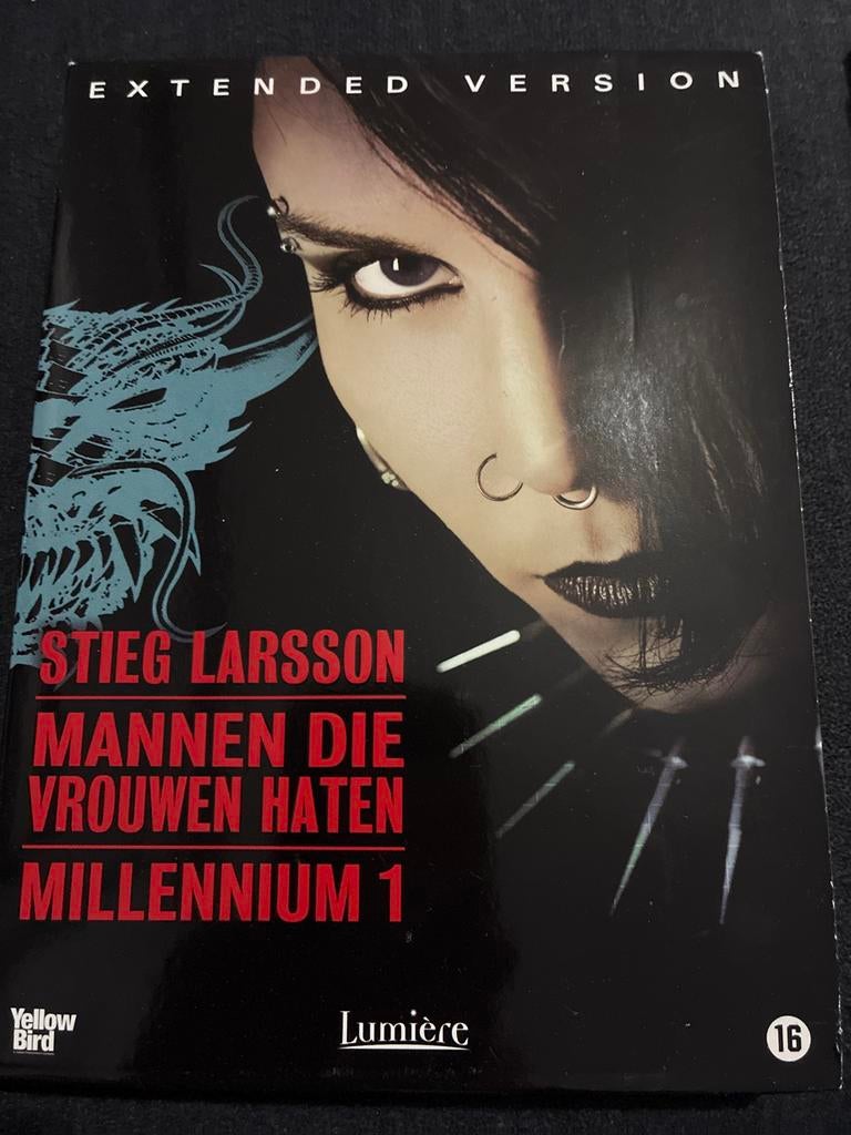 Millennium 1: Mannen die vrouwen haten - DVD, Cd's en Dvd's, Vanaf 16 jaar, Ophalen of Verzenden, Zo goed als nieuw, Overige genres