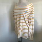 Mat de misaine longsleeve geel gestreept maat 44, Verzenden, Zo goed als nieuw, Geel