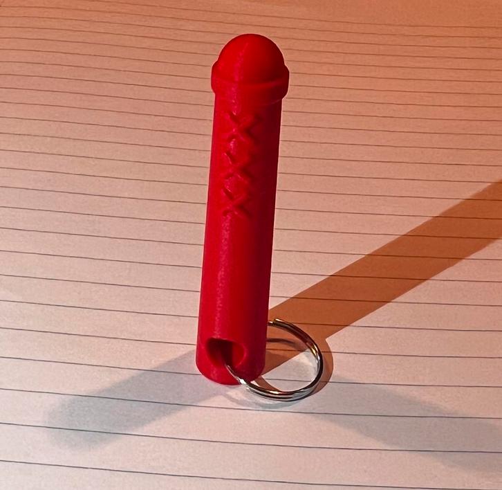 Amsterdams paaltje 3D printed., Verzamelen, Sleutelhangers, Nieuw, Ophalen of Verzenden