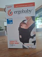 Ergobaby adapt zwarte draagzak baby 3 tot 20 kilo, Overige merken, Nieuw, Ophalen of Verzenden, Buik, Rug of Zij