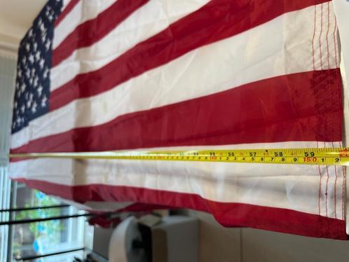 Amerikaanse Vlag USA Flag 3x5ft (91.44x152.4 cm) Nylon, Diversen, Vlaggen en Wimpels, Gebruikt, Ophalen of Verzenden