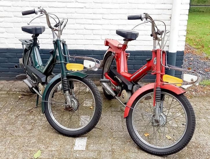 Berini gazelle bromfietsen met kenteken., Fietsen en Brommers, Brommeronderdelen | Snorfietsen, Gebruikt, Overige merken, Overige typen