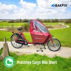 Refurbished Cargo Bike Short met toebehoren, Fietsen en Brommers, Fietsen | Bakfietsen, Overige merken, Info@bakfiets.nl, Ophalen of Verzenden