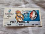 Kaartje real madrid-feyenoord supercup 2002 met boekje, Ophalen of Verzenden