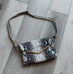 SCHOUDER HANDTAS beige zwart print 🙂, Ophalen of Verzenden, Nieuw, Beige, Schoudertasje