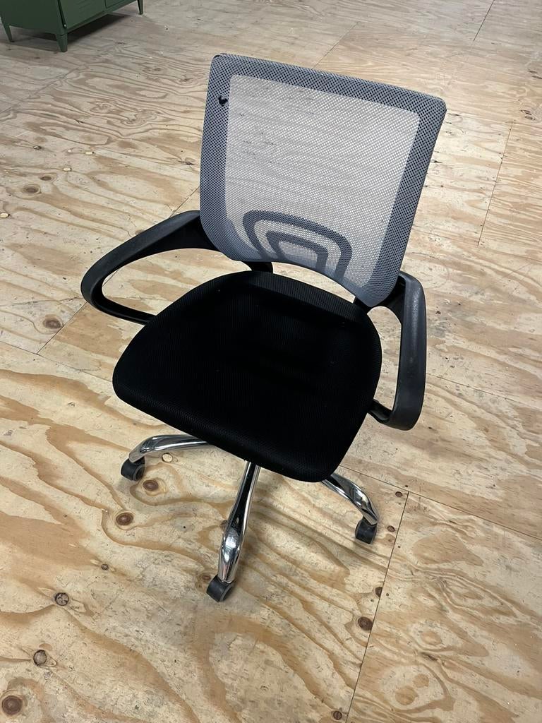 Bureau stoel, Huis en Inrichting, Bureaustoelen, Ophalen, Gaming bureaustoel, Bureaufiets, Zwart