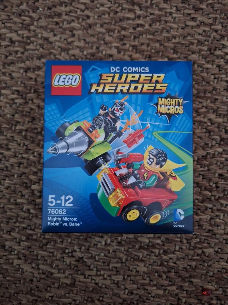 76062 LEGO DC Comics Super Heroes Mighty: Robin vs. Bane, Kinderen en Baby's, Speelgoed | Duplo en Lego, Ophalen of Verzenden