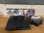 Playstation 3, Spelcomputers en Games, Spelcomputers | Sony PlayStation 3, Ophalen, Met 2 controllers, Slim, Gebruikt