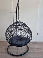 Zeer mooie zwarte wicker hangende kat/honden mand. ZGAN!, Ophalen, Zo goed als nieuw, Overige