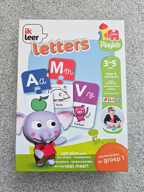 Ik leer letters, Jumbo Playlab (3-5 jaar), Kinderen en Baby's, Speelgoed | Educatief en Creatief, Zo goed als nieuw, Taal en Lezen