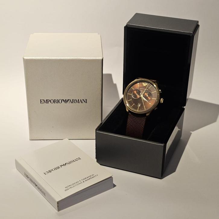 Armani AR-1793 Heren Horloge 43mm | ZGAN, Sieraden, Tassen en Uiterlijk, Horloges | Kinderen, Zo goed als nieuw