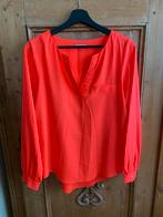 Neon Roze Blouse met V-Hals, Ophalen of Verzenden, Zo goed als nieuw, Roze, Maat 36 (S)