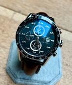 TAG Heuer Calibre 1887 Automatic Full Set/ZGAN, Ophalen, Leer, Staal, Polshorloge